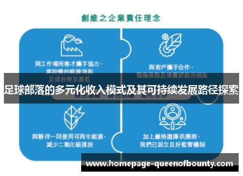 足球部落的多元化收入模式及其可持续发展路径探索